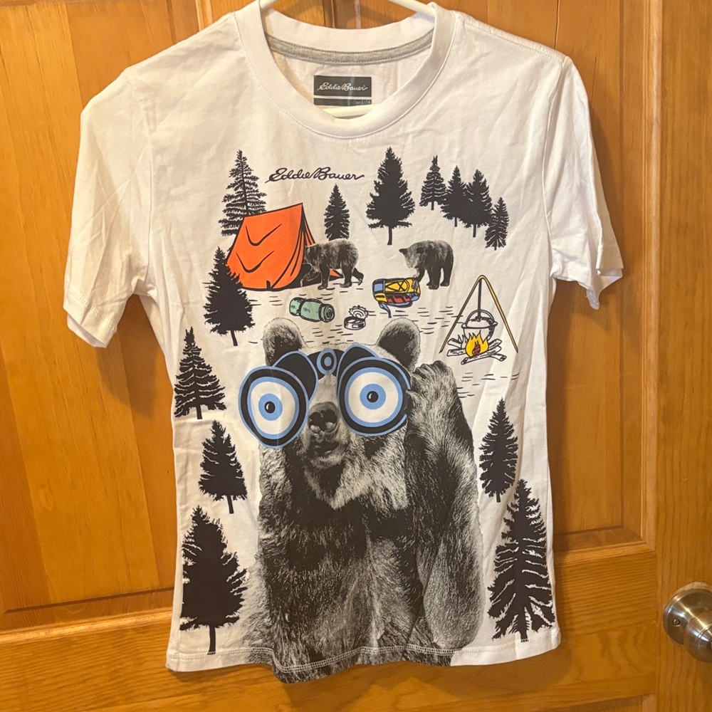Eddie Bauer White Bear Adventure Kids T-Shirt
